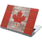 Canadian Flag Dark Wood Yoga 910 2-in-1 14in Touch-Screen Skin